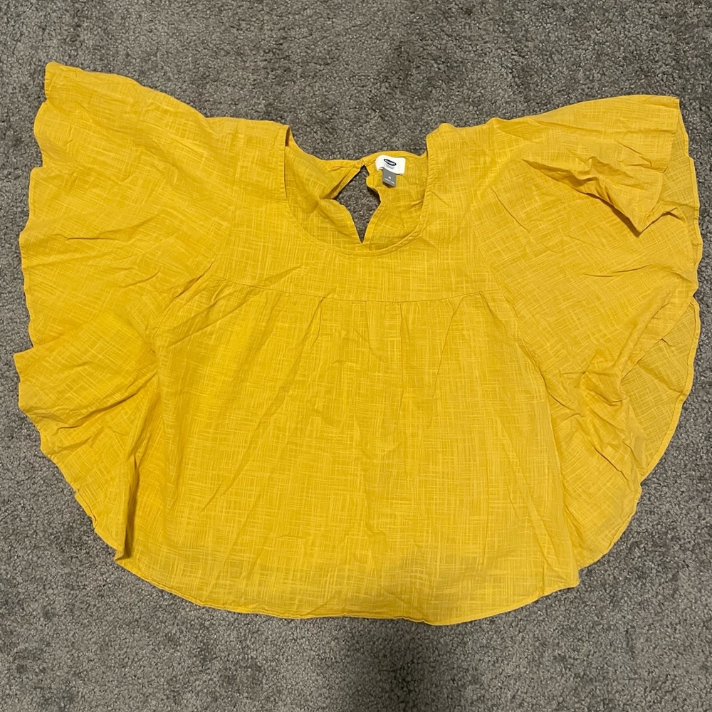 Yellow Bohemian blouse - OLD NAVY- Size M
